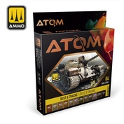 ATOM20703 Ammo Mig Набор ATOM Цвета ржавчины и траков / ATOM Rust & Tracks Set (12 цветов)