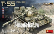 37018 MiniArt 1/35 Советский танк Т-55 1963 г. с интерьером