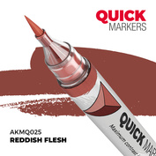 AKMQ025 AK Interactive Маркер QUICK MARKER - Красноватая плfromь / Reddish Flesh