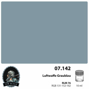 07.142 Jim Scale Краска спиртовая цвет RLM 76 Luftwaffe Graublau