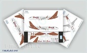 738MAX-010 Ascensio 1/144 Scales Decal for the Boeing 737-8 MAX (Lion Airlines PK-LQK)