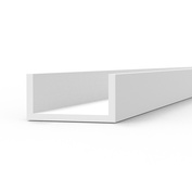 AK6556 AK Interactive U-образный канал шириной 4.0 x 350 мм – стирол - (3 штуки)	