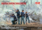 35020 1/35 ICM Figures, Union Infantry (Civil war in the United States)