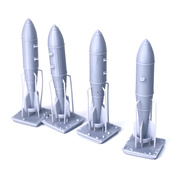 ММ72315 Мажор Моделс 1/72 Бомбы ФАБ-250М62 (4 шт.)