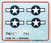 72036 Propagteam 1/72 PV-1 Ventura / U.S. Air Force 1944