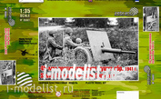 35001 Zebrano 1/35 45 mm anti-tank gun model 1941