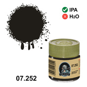 07.252 Jim Scale Alcohol paint color NATO Black, 10 ml.