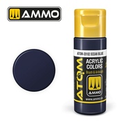 ATOM20102 Ammo Mig Акриловая краска ATOM COLOR Синий океан / Ocean Blue