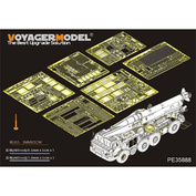PE35888 Voyager Model 1/35 Photo etching for the Modern Russian missile system 9P113 BODY with a 9M 21 (Frog 7) Basic rocket