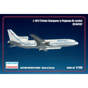 144137 Orient Express 1/144 Passenger airliner L-1011-200 Tristar Zvezdagazer&Pegasus XLrocket