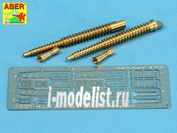 16 L-06 Aber 1/16 Set of two barrels ZB 37 for Panzer 38(t)