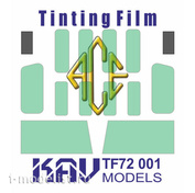 TF72 001 KAV Models 1/72 Тонировочная пленка на Тигр-М (ACE)