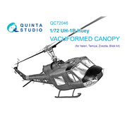 QC72046 Quinta Studio 1/72 Набор остекления для модели Uh-1 (Italeri)