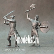 80009 ARK-models Height: 15 cm. Set of two figures: barbarians (collected).