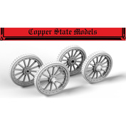 A35-008 Copper State Models 1/35 Смоляные колеса для канадского бронированного автомобиля