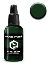 арт.0151 Pacific88 Краска для аэрографии Color Force Зелёный тёмный (Dark green) 