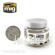 AMIG2101 Ammo Mig DRY EARTH GROUND (acrylic product for creating realistic bases) 250 ml.