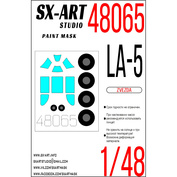 48065 SX-Art 1/48 Paint mask La-5 (Zvezda)