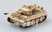 36219 Easy model 1/72 Собранная и покрашенная модель   танк  Tiger I поздний, sPzAbt.505, Россия, 1944г. 
