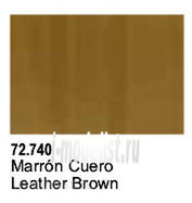 72740 Vallejo Коричневая кожа / Leather Brown 
