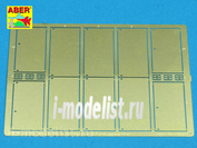 48 013 Aber 1/48 photo-etched Side skirts for Panther Ausf.G & Jagdpanther