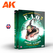 AK525 AK Interactive Book FAQ 2 – FANTASY FIGURES PAINTING TECHNIQUES BY ARNAU LAZARO / FAQ 2 - Painting Technique of fantastic figures by Arnau Lazaro