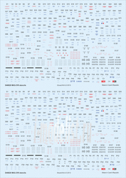 D48020 Eduard 1/48 Декаль для MiGG-21R stencils 