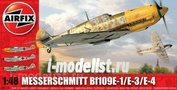 5120 Airfix 1/48 Самолет Messerschmitt Bf109E-1/E-3/E-4
