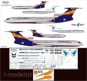 Т5М-022 Ascensio 1/144 Декаль на самолет тушка-154М (Арофлот Дон Old/New) 