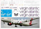 787900-02 PasDecals 1/144 Декаль на Boing 787-900 Virgin Atlantic