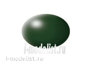 36363 Revell Аква- краска темно-зеленая шелково-матовая 