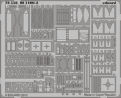 72556 1/72 Eduard photo etched parts for Bf 110G-2