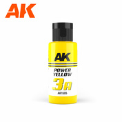 AK1505 AK Interactive Краска Dual Exo 3A - Желтая мощность, 60 мл