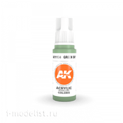 AK11134 AK Interactive acrylic Paint 3rd Generation Green Sky 17ml