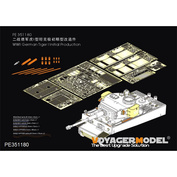 PE351180 Voyager Model 1/35 Photo Etching for German Tiger I initial production