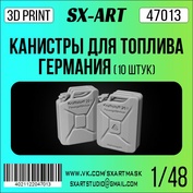 47013 SX-Art 1/48 Канистра Германия 20 литров стандартная (10 шт.)