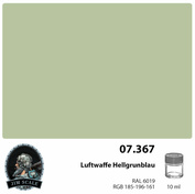 07.367 Jim Scale Краска спиртовая цвет Luftwaffe Hellgrunblau