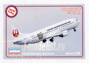 144130-3 Восточный экспресс 1/144 Авиалайнер 737-400  Japan Transocean Air