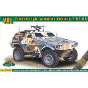 72420 ACE 1/72 French VBL armored car with machine gun