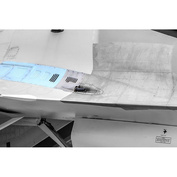 RS48119 Э.В.М. 1/48 Cтвол пушки ГШ-30-1 и вентиляционные решетки для модели Суххой-30СМ (Zvezda)