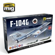 AMIG8504 Ammo Mig 1/48 Американский истребитель F-104G Zvezdafighter - Испанская, канадская, итальянская, греческая, норвежская, турецкая версии