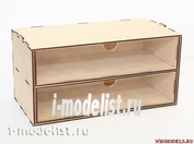 MWP-0010-22 WinModels cassette organizer module for 2 wide drawers
