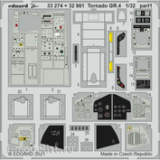 32981 Eduard 1/32 Фототравление для Tornado GR.4 интерьер