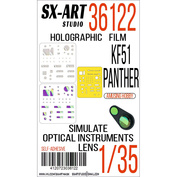 36122 SX-Art 1/35 Imitation of KF51 Panther viewing devices (Amusing Hobby)