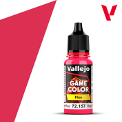 72157 Vallejo Акриловая краска Game Color Флуоресцентный красный / Fluorescent Red