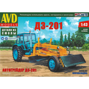 6005AVD AVD Models 1/43 Автогрейдер ДЗ-201