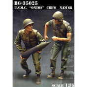 B6-35025 Bravo-6 1/35 U.S.M.C. Ontos Crew, Nam'68 / Crew of U.S.M.C. Ontos, Vietnam'68