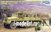 L3512 Great Wall Hobby 1/35 Германский полугусеничный транспортёр sWS с экипажем