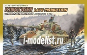 6232 Dragon 1/35 Kingtiger Late Production w/New Pattern Track (Ardennes 1944)
