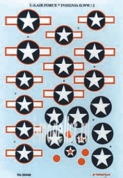 00448 Propagteam 1/48 U.S. Air Force 2. insignia Ii. Ww